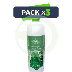 Pack 3x Aloe Vera 1Lty. Jellybell