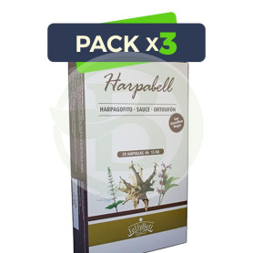 Pack 3x Harpabell 20 Ampollas Jellybell