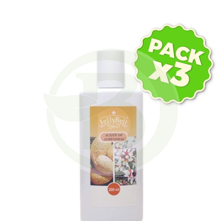 Pack 3x Aceite de Almendras 250Ml. Jellybell