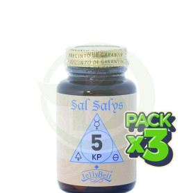 Pack 3x Sal Salys 5 KP 90 Comprimidos Jellybell