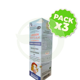 Pack 3x Loción Vitaminada Especial Edad Escolar 250Ml. Kunda
