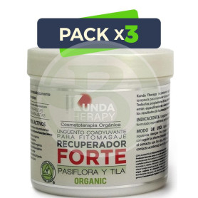 Pack 3x Ungüento Recuperador Forte 500Ml. Kunda