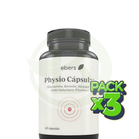 Pack 3x Physio 60 Cápsulas Ebers