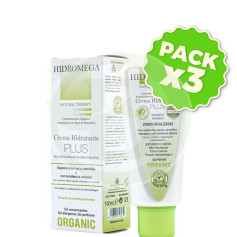 Pack 3x Creme Hidratante Plus 100 ml Hidromega