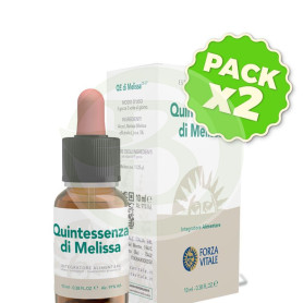 Pack 2x Quintaesencia de Melissa 10Ml. Forza Vitale