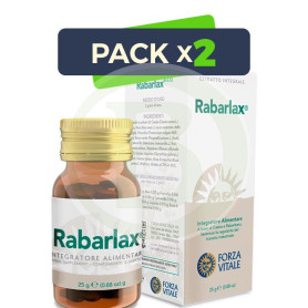 Pack 2x Rabarlax 25Gr. Forza Vitale