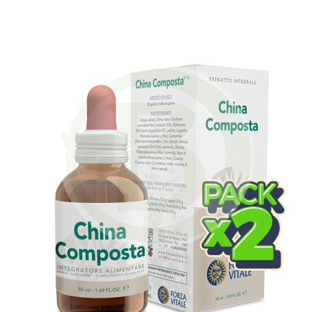 Pack 2x China Composta 50Ml. Forza Vitale
