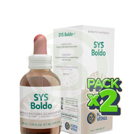Pack 2x SYS Boldo 50Ml. Forza Vitale