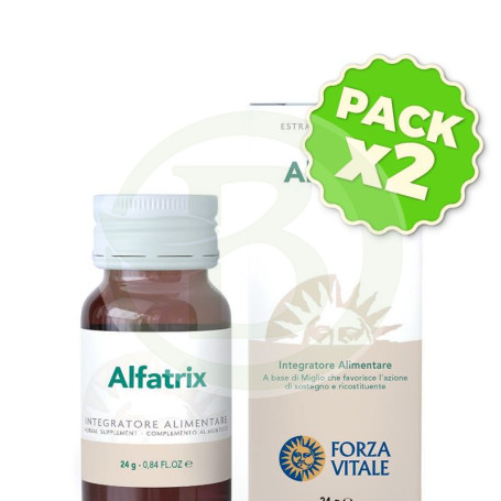 Pack 2x Alfatrix 24 Gr 60 Comprimidos Forza Vitale