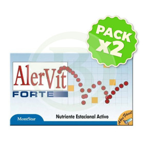 Pack 2x Alervit Forte (Alergias) Montstar