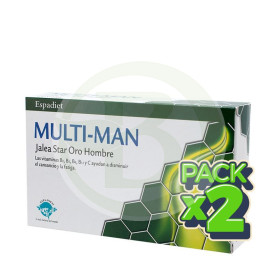 Pack 2x Jalea Multi Man 20 Viales Espadiet