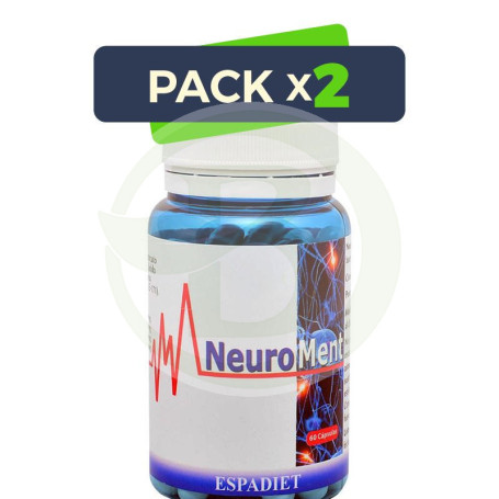 Pack 2x Neuroment 60 Cápsulas Espadiet