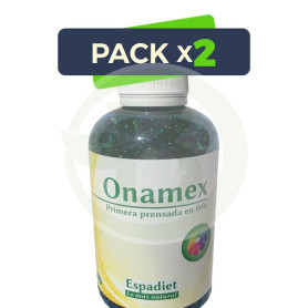 Pack 2x Onamex+ 10 Perlas S/C 100 Cápsulas Espadiet