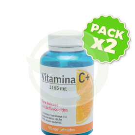 Pack 2x Vitamina C+ Bioflavonoides 90 Comprimidos Espadiet