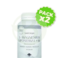 Pack 2x Magnésio 2 Lipossomal + B6 90Cápsulas Espadiet