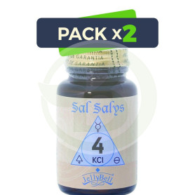 Pack 2x Sal Salys 4 Kcl 90 Comprimidos Jellybell