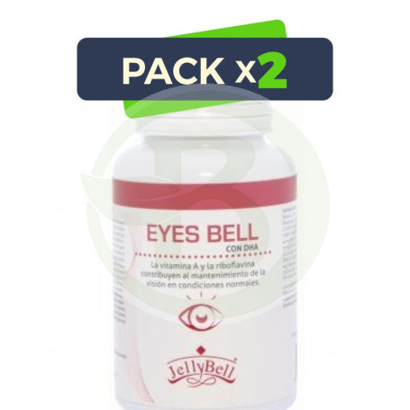 Pack 2x Eyesbell 60 Capsulas Jellybell