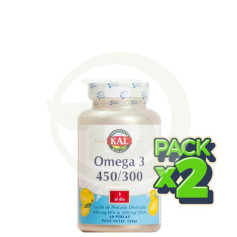 Pack 2x Omega 3 450/300 60 Pérolas Kal