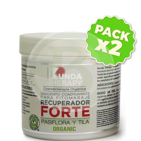 Pack 2x Ungüento Recuperador Forte 500Ml. Kunda