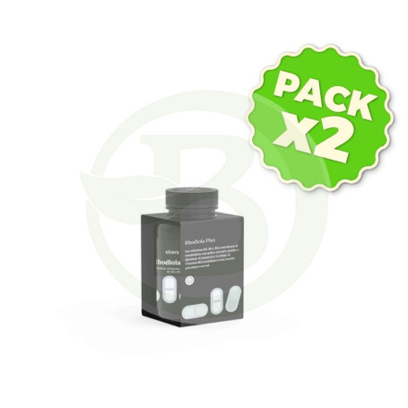 Pack 2x Rhodiola Plus Ebers 60 Cáps Ebers