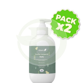 Pack 2x Leche Corporal Baby 250 Ml Ebers
