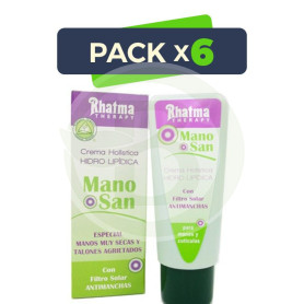 Pack 6x Crema Manos Mano San 100Ml Rhatma