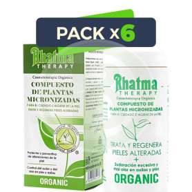 Pack 6x Micronizado Talquera 20Gr Rhatma