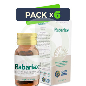 Pack 6x Rabarlax 25Gr. Forza Vitale