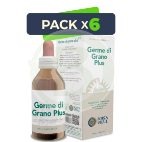 Pack 6x Germe di Grano Plus 100Ml. Forza Vitale