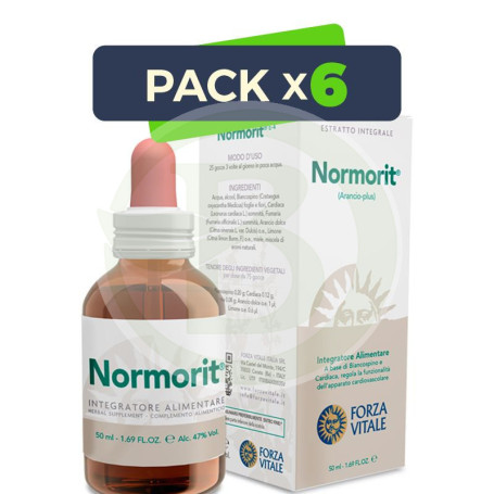 Pack 6x Arancio Plus (Normorit) 50Ml. Forza Vitale