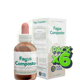 Pack 6x Fagus Composto 50Ml. Forza Vitale
