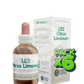 Pack 6x Les Citrus Limonum (Limón) 50Ml. Forza Vitale