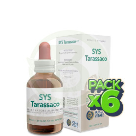 Pack 6x Sys Tarassaco 50Ml. Forza Vitale