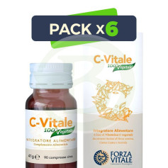 Pack 6x C-Vitale 90 Comprimidos Forza Vitale
