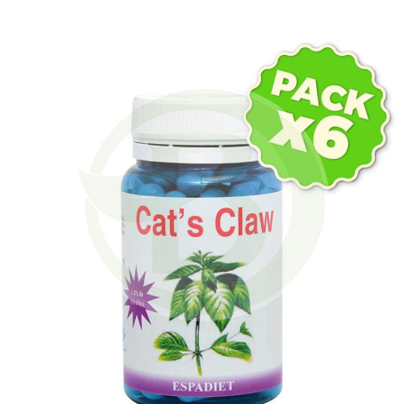 Pack 6x Cats Claw 60 Cápsulas Espadiet