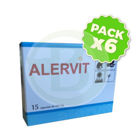 Pack 6x Alervit 15 Cápsulas Espadiet