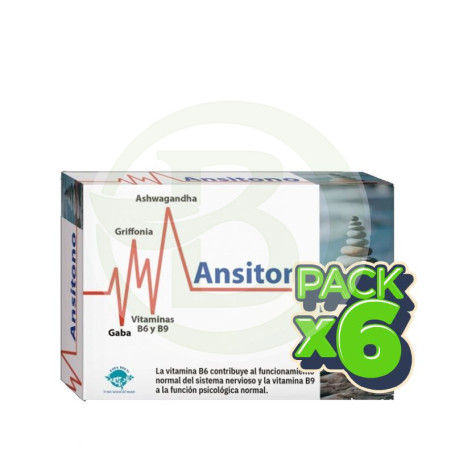 Pack 6x Ansitono 30 Capsulas Espadiet