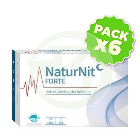 Pack 6x Naturnit Forte 30 Capsulas Espadiet