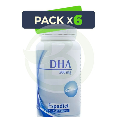 Pack 6x Dha 100 Perlas Espadiet