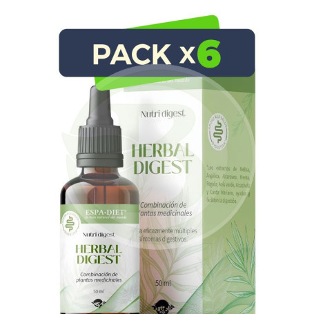 Pack 6x Herbal Digest 50Ml Espadiet