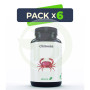 Pack 6x Chitosan 400 Mg 60 Cáps Ebers