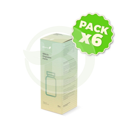 Pack 6x Silicio Orgánico Forte 500 Ml Ebers