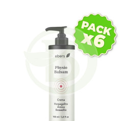 Pack 6x Physio Balsam 100 Ml Ebers