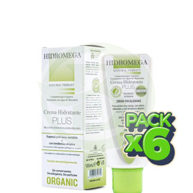 Pack 6x Crema Hidratante Plus 100 Ml Hidromega