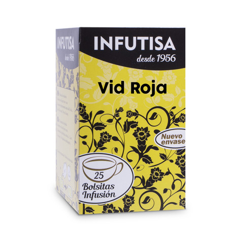 Infusão De Folha De Videira Vermelha 25 Filtros Infutisa