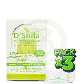 Pack 3x Rejuvenecedor Labial Limón 15Ml Shila