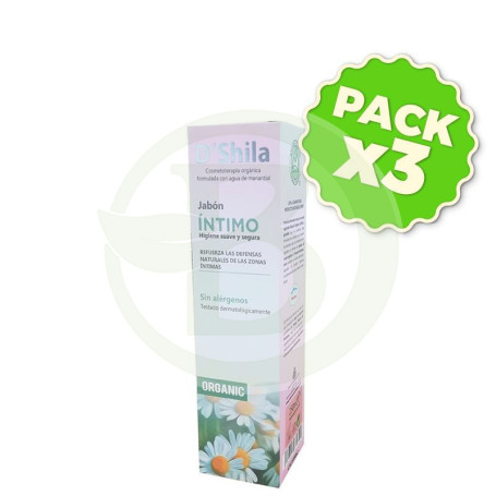 Pack 3x Jabón Íntimo 250Ml. Shila