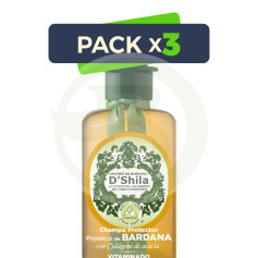 Pack 3x Champô Proteico De Bardana 300Ml. Shila