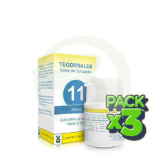 Pack 3x Sais de Schüssler 11 (Si) Tegor