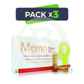Pack 3x Memoter 20 Viales Tegor
